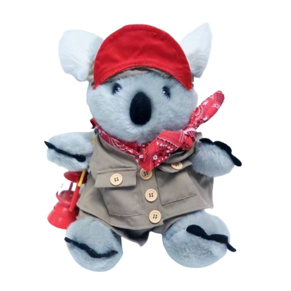 Build A Bear Workshop 15" Camping Koala Plush with Lantern - Picture 1 of 12
